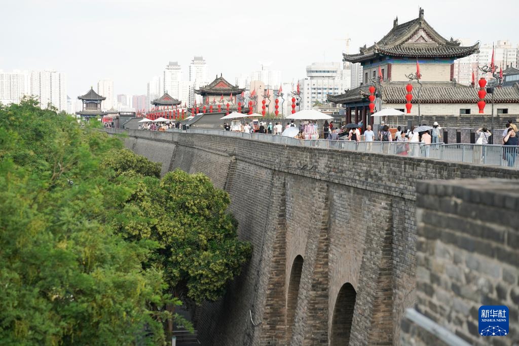 文化中國行｜西安城牆的“數智盾牌”